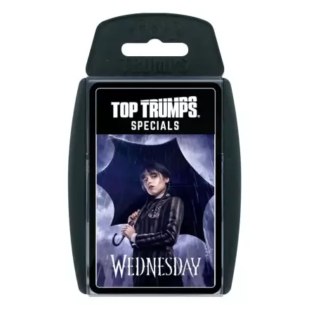 Wednesday Card Game Top Trumps *German Version* - Karetní hra fotografii produktu