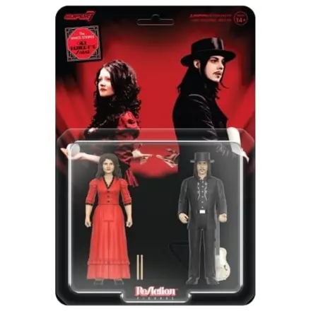 White Stripes ReAction Akční figurky 2-Pack Wave 01 The White Stripes (Get Behind Me Satan) 10 cm fotografii produktu