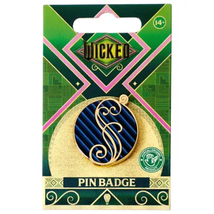 Wicked Blue Shiz Logo odznak s špendlíkem fotografii produktu