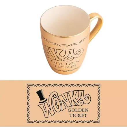 Willy Wonka Golden Ticket hrnek 350ml termékfotója