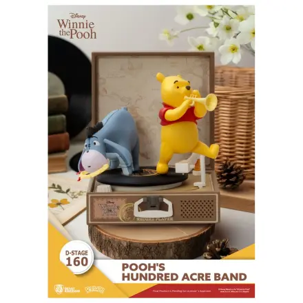 Winnie the Pooh Record Player Series PVC figurka Pooh's Hundred Acre Band 12 cm fotografii produktu