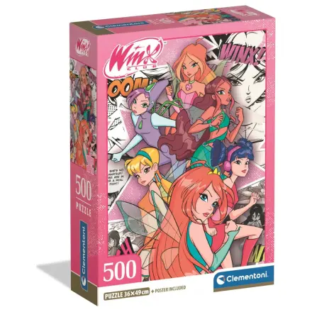 Winx Club Komiks Kompaktní puzzle s 500 dílky fotografii produktu