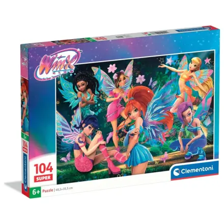 Winx Club Mystical 104dílné Super Puzzle Clementoni fotografii produktu