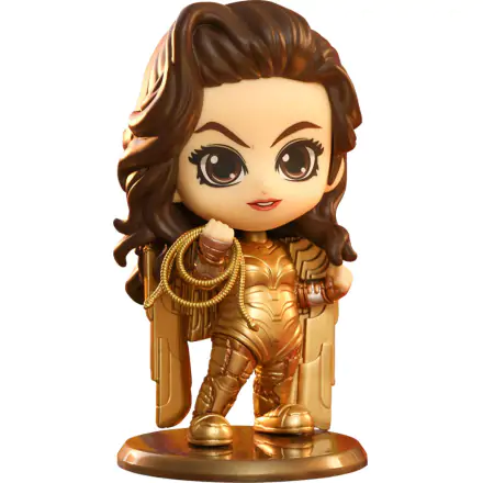 Wonder Woman 1984 Cosbaby (S) Mini figurka Golden Armor Wonder Woman 10 cm fotografii produktu