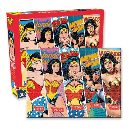 Wonder Woman Puzzle s časovou osou (1000 dílků) fotografii produktu