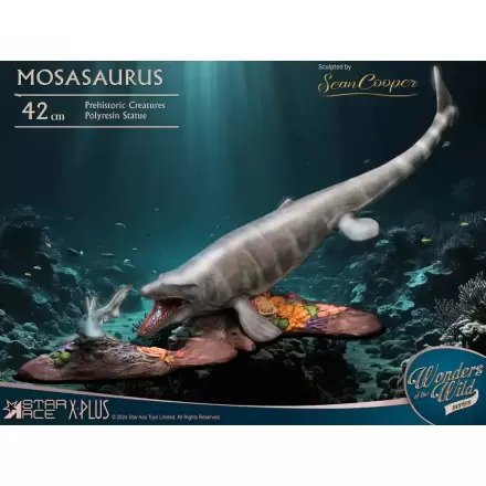 Wonders of the Wild Statue Mosasaurus (DX) 42 cm Socha termékfotója