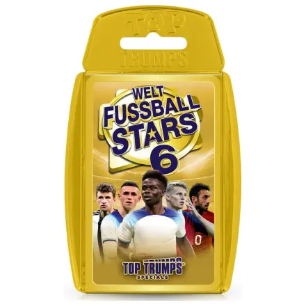 World Football Stars 6 Karetní hra Top Trumps *Německá verze* fotografii produktu
