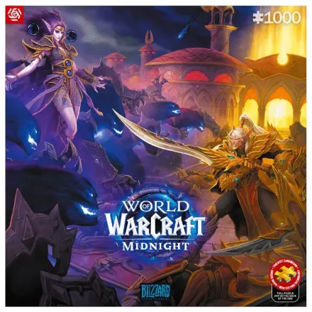 World of Warcraft Puzzle Midnight Against the Void (1000 dílků) fotografii produktu