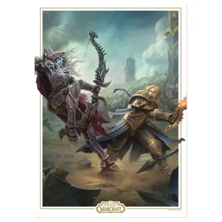 World of Warcraft Sylvanas vs Anduin Art Print Limitovaná edice fotografii produktu