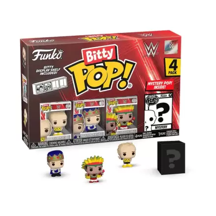 WWE Bitty Funko POP! Vinylová figurka 4-balení Dusty Rhodes 2,5 cm termékfotója