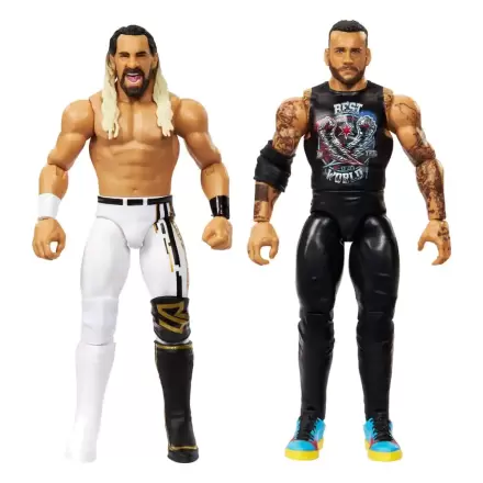 WWE Main Event Showdown Akční figurky CM Punk vs Seth 