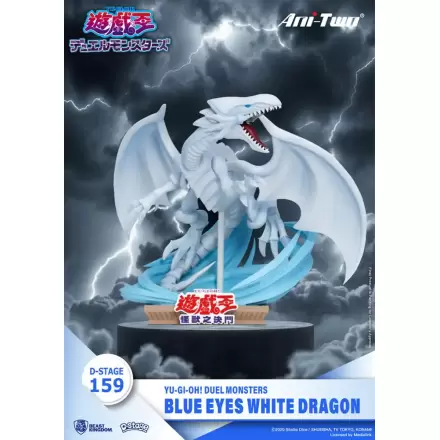 Yu-Gi-Oh! Duel Monsters D-Stage PVC Diorama Blue Eyes White Dragon 15 cm fotografii produktu