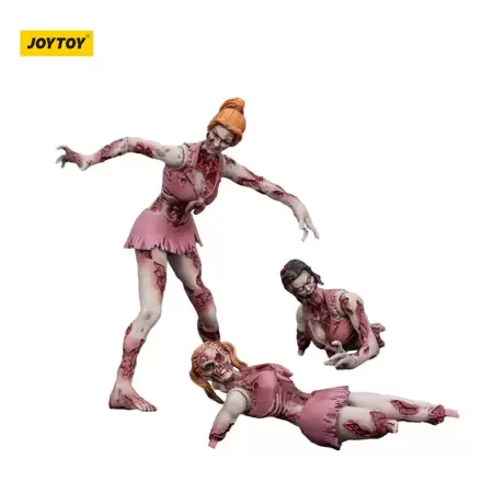 Zombie Dark Source akční figurky 3-Pack roztleskávačky 8 cm fotografii produktu