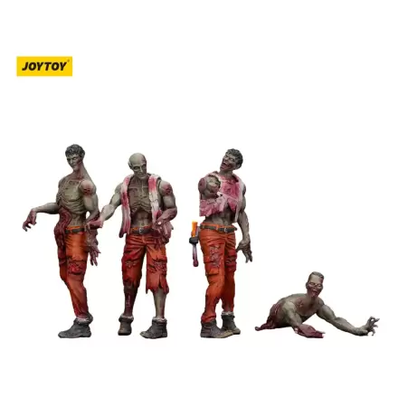 Zombie Dark Source Akční figurky 4-Pack Mechanic Team 8 cm fotografii produktu